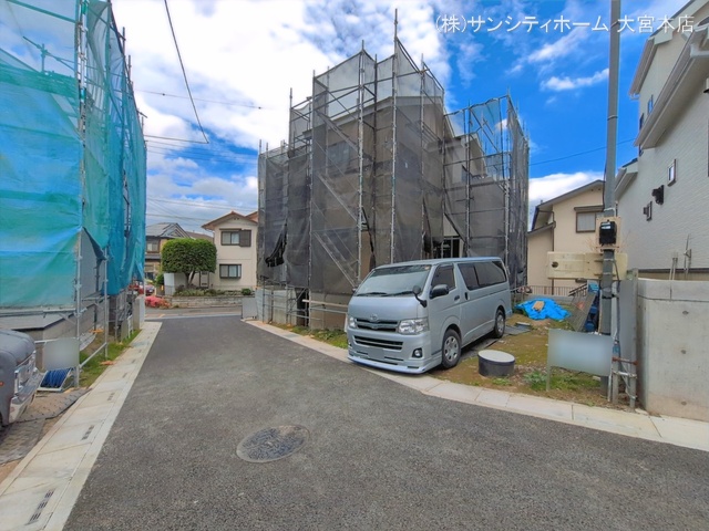 埼玉県さいたま市岩槻区府内2丁目の新築戸建てシート写真 2026年5月27日撮影