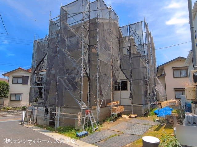 埼玉県さいたま市岩槻区府内2丁目の新築戸建てシート写真 2026年6月15日撮影