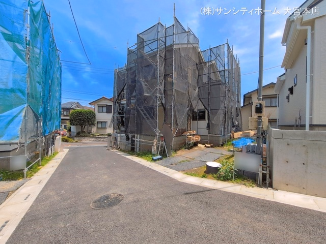 埼玉県さいたま市岩槻区府内2丁目の新築戸建てシート写真 2026年6月15日撮影