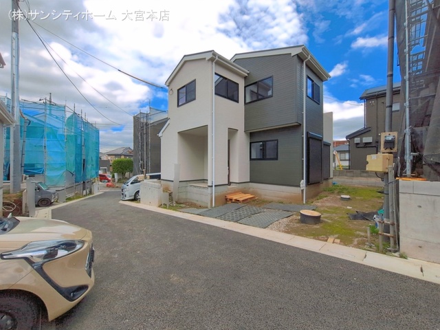 埼玉県さいたま市岩槻区府内2丁目の新築戸建て外構写真 2026年5月27日撮影