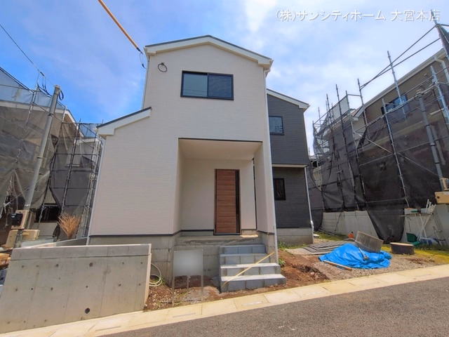 埼玉県さいたま市岩槻区府内２丁目の新築戸建て外構写真 2026年6月15日撮影