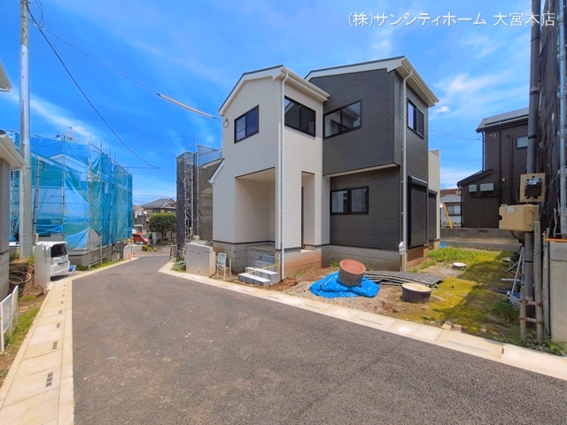 埼玉県さいたま市岩槻区府内２丁目の新築戸建て外構写真 2026年6月15日撮影