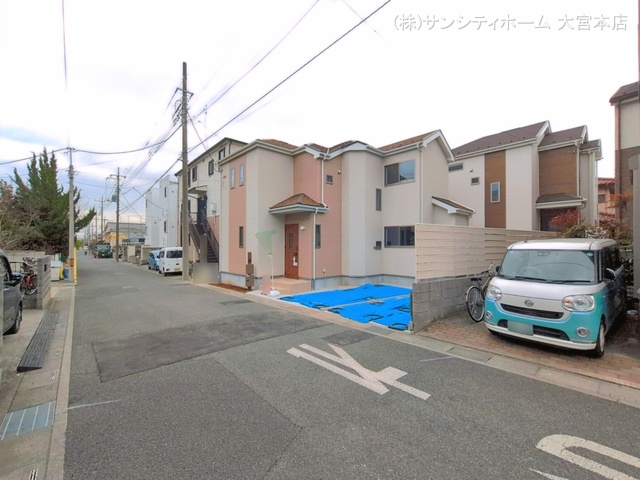 埼玉県さいたま市見沼区東大宮６丁目の新築戸建て完成写真 2026年3月24日撮影