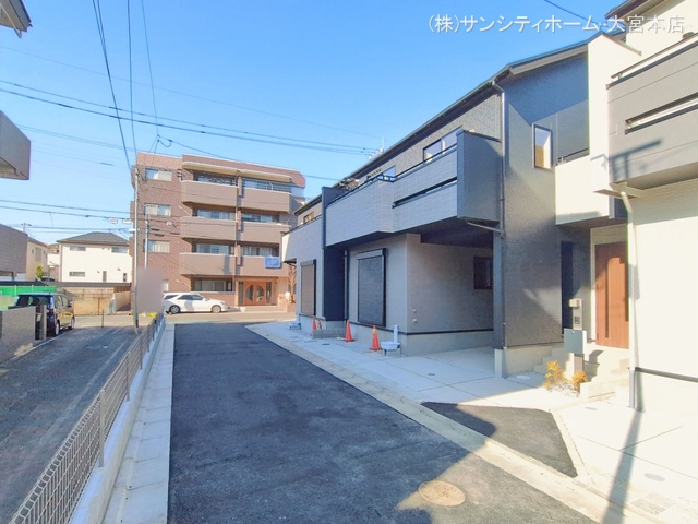 埼玉県さいたま市大宮区堀の内町２丁目の新築戸建て完成写真 2026年1月26日撮影