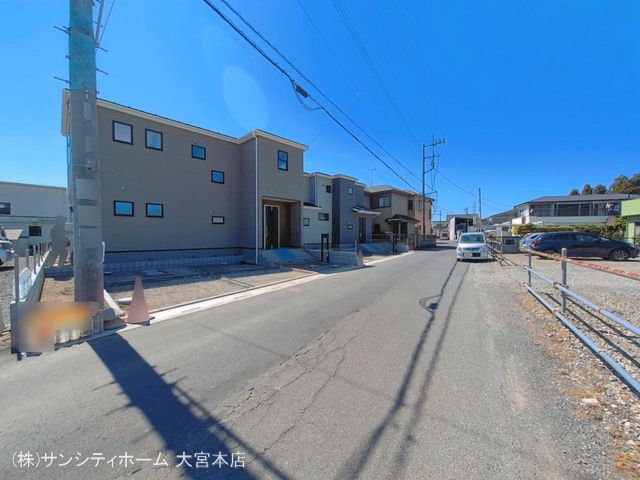 埼玉県さいたま市岩槻区大字末田の新築戸建て外構写真 2026年4月7日撮影