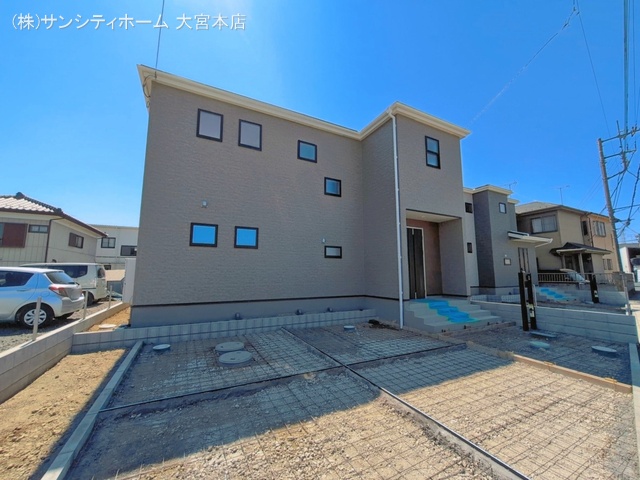 埼玉県さいたま市岩槻区大字末田の新築戸建て外構写真 2026年4月7日撮影