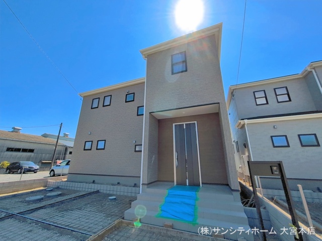 埼玉県さいたま市岩槻区大字末田の新築戸建て外構写真 2026年4月7日撮影