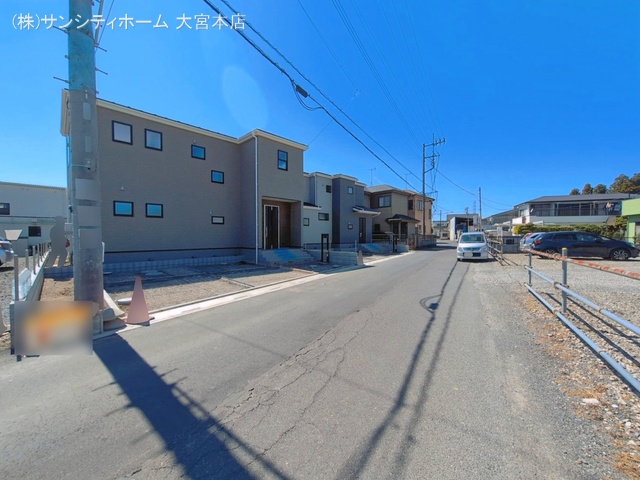 埼玉県さいたま市岩槻区大字末田の新築戸建て外構写真 2026年4月7日撮影