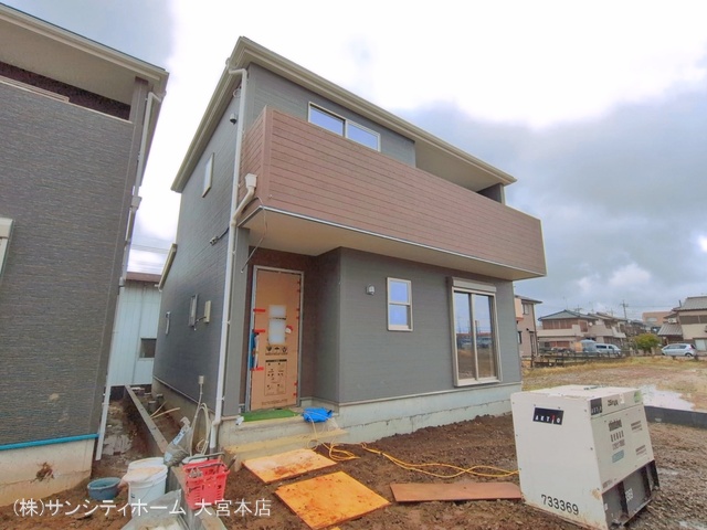 埼玉県さいたま市岩槻区上野１丁目の新築戸建て外構写真 2026年3月25日撮影