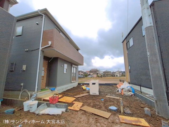 埼玉県さいたま市岩槻区上野１丁目の新築戸建て外構写真 2026年3月25日撮影