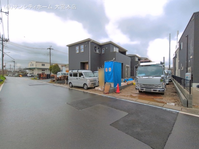 埼玉県さいたま市岩槻区上野１丁目の新築戸建て外構写真 2026年3月25日撮影