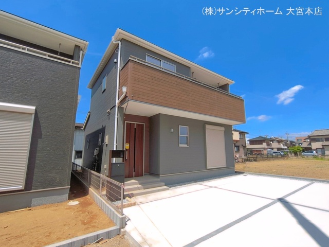 埼玉県さいたま市岩槻区上野1丁目の新築戸建て完成写真 2026年5月6日撮影