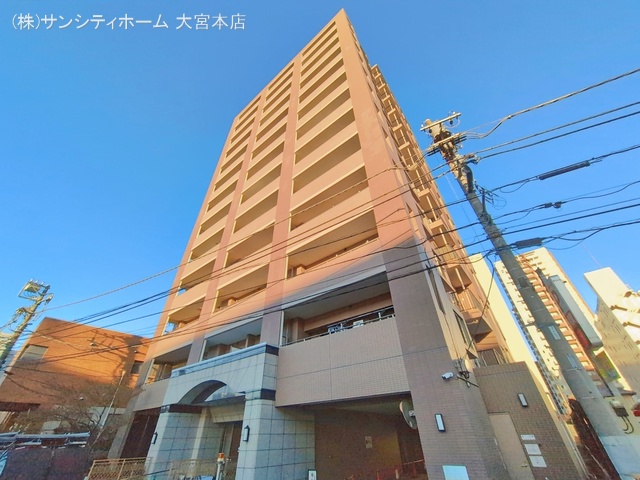 埼玉県さいたま市大宮区下町1丁目のマンション『日神パレステージ大宮パルティール』外観写真 2026年1月13日撮影