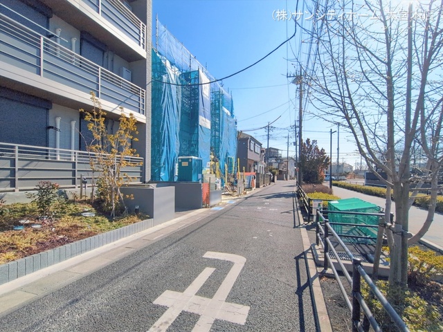 埼玉県さいたま市見沼区東大宮2丁目の新築戸建てシート写真 2026年2月1日撮影