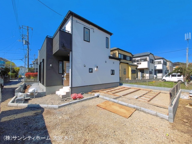 埼玉県さいたま市見沼区大字御蔵の新築戸建て外構写真 2026年4月7日撮影