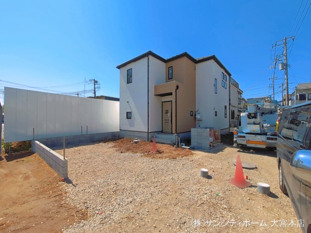 埼玉県さいたま市見沼区大字御蔵の新築戸建て外構写真 2026年4月7日撮影