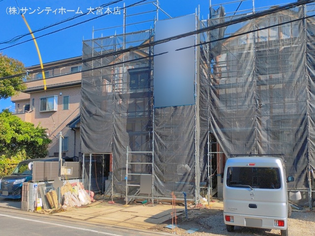 埼玉県さいたま市見沼区大字風渡野の新築戸建てシート写真 2026年5月10日撮影