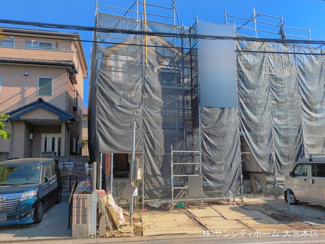 埼玉県さいたま市見沼区大字風渡野の新築戸建てシート写真 2026年5月10日撮影