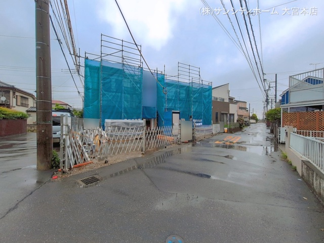埼玉県さいたま市岩槻区日の出町の新築戸建てシート写真 2026年4月26日撮影