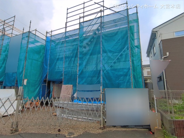 埼玉県さいたま市岩槻区日の出町の新築戸建てシート写真 2026年4月26日撮影