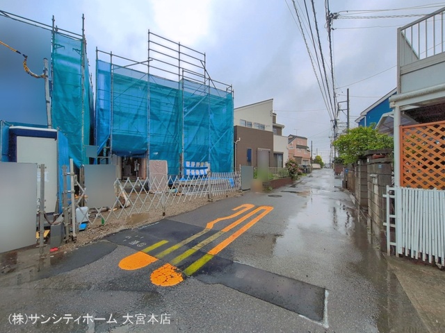 埼玉県さいたま市岩槻区日の出町の新築戸建てシート写真 2026年4月26日撮影
