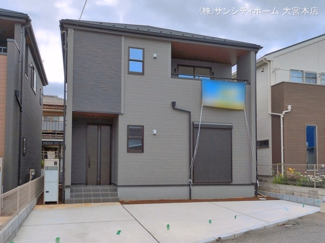 埼玉県さいたま市岩槻区日の出町の新築戸建て完成写真 2026年6月9日撮影