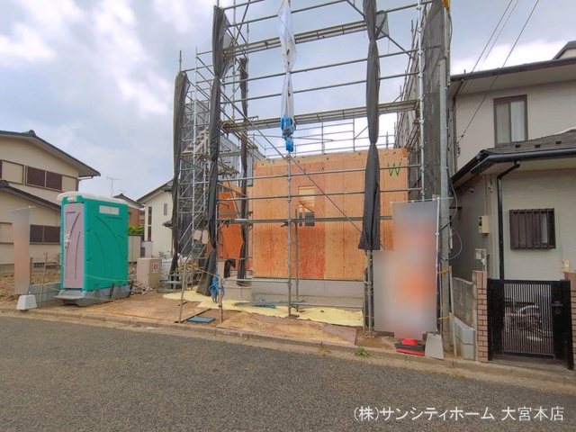 埼玉県さいたま市岩槻区加倉４丁目の新築戸建て上棟写真 2026年4月22日撮影