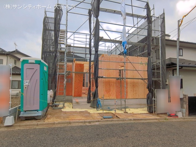 埼玉県さいたま市岩槻区加倉４丁目の新築戸建て上棟写真 2026年4月22日撮影