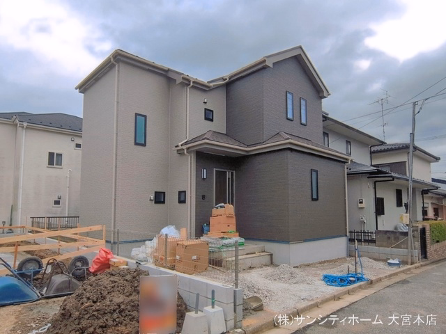 埼玉県さいたま市岩槻区加倉4丁目の新築戸建て外構写真 2026年6月4日撮影