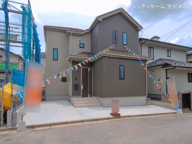埼玉県さいたま市岩槻区加倉４丁目の新築戸建て完成写真 2026年6月23日撮影