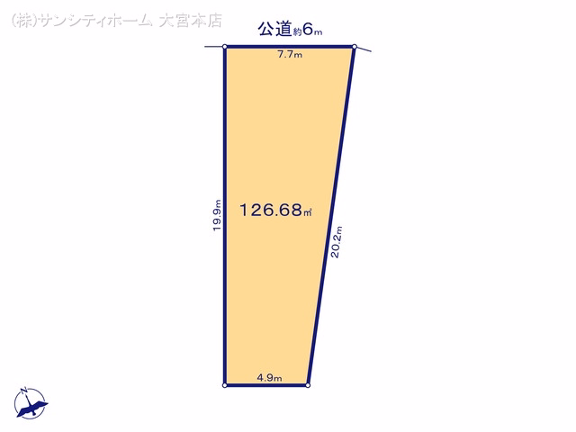 さいたま市岩槻区東岩槻3丁目(土地)02
