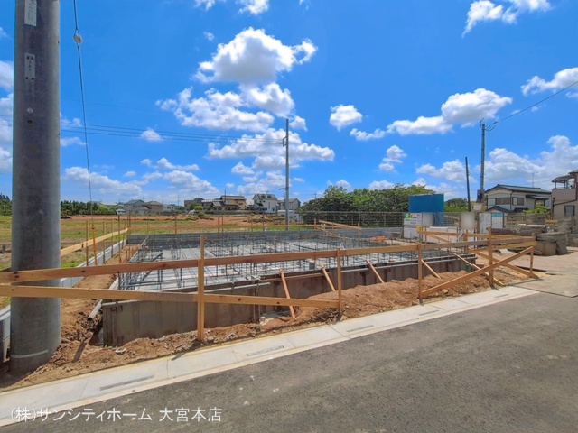 埼玉県さいたま市岩槻区城南1丁目の新築戸建て基礎写真 2026年5月10日撮影