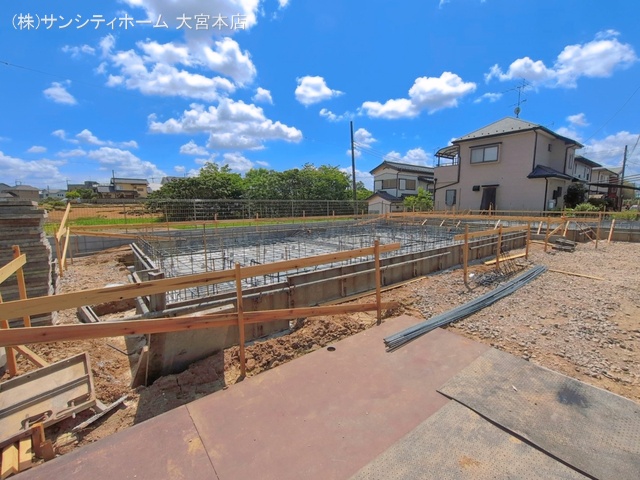 埼玉県さいたま市岩槻区城南1丁目の新築戸建て基礎写真 2026年5月10日撮影