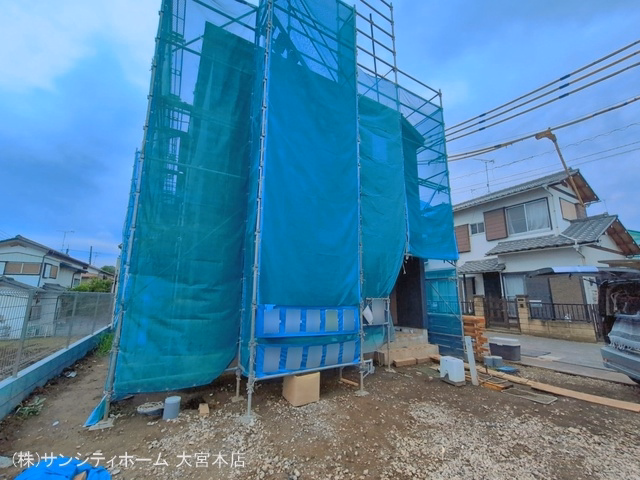 埼玉県さいたま市岩槻区城南1丁目の新築戸建てシート写真 2026年6月21日撮影