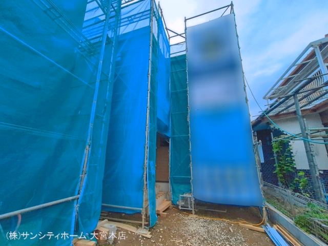 埼玉県さいたま市岩槻区城南1丁目の新築戸建てシート写真 2026年6月21日撮影