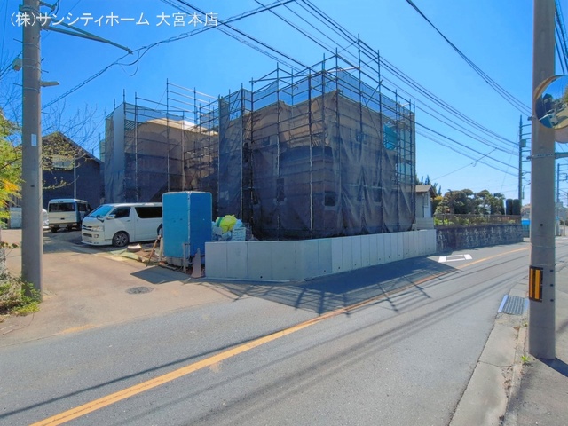 埼玉県さいたま市見沼区大字東宮下の新築戸建て上棟写真 2026年4月7日撮影