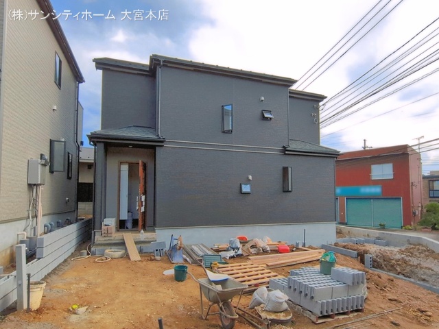 埼玉県さいたま市見沼区大字東宮下の新築戸建て外構写真 2026年5月13日撮影