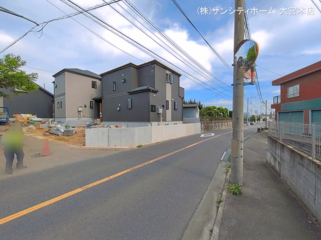 埼玉県さいたま市見沼区大字東宮下の新築戸建て外構写真 2026年5月13日撮影