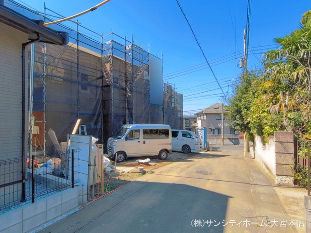 埼玉県さいたま市見沼区大字東宮下の新築戸建て上棟写真 2026年4月7日撮影