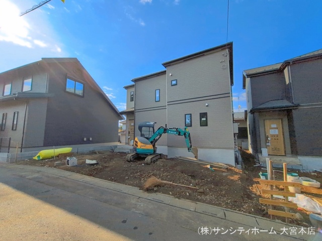 埼玉県さいたま市見沼区大字東宮下の新築戸建て外構写真 2026年5月13日撮影