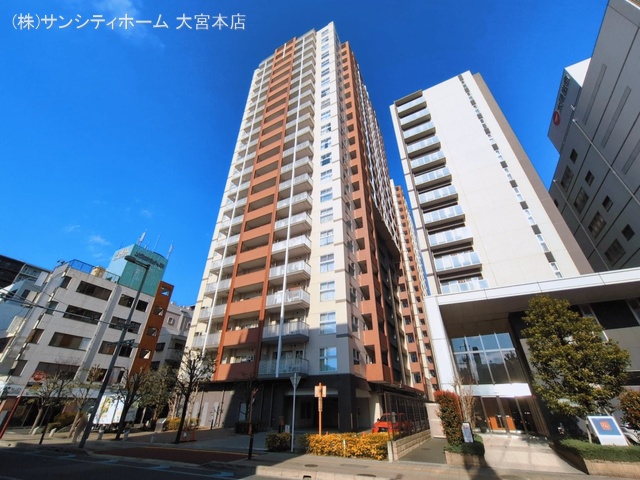 埼玉県さいたま市大宮区吉敷町１丁目のマンション『THE　OMIYA　TOWERS』外観写真 2026年3月15日撮影