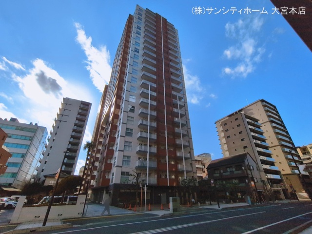 埼玉県さいたま市大宮区吉敷町１丁目のマンション『THE　OMIYA　TOWERS』外観写真 2026年3月15日撮影