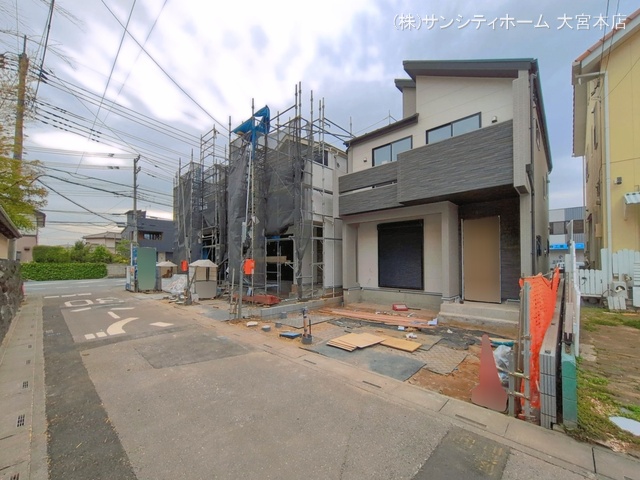 埼玉県さいたま市見沼区春岡2丁目の新築戸建て外構写真 2026年4月21日撮影