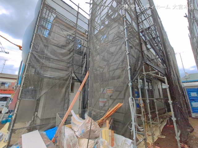 埼玉県さいたま市岩槻区宮町１丁目の新築戸建てシート写真 2026年3月26日撮影