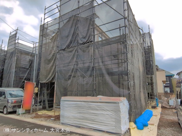 埼玉県さいたま市岩槻区宮町１丁目の新築戸建てシート写真 2026年3月26日撮影