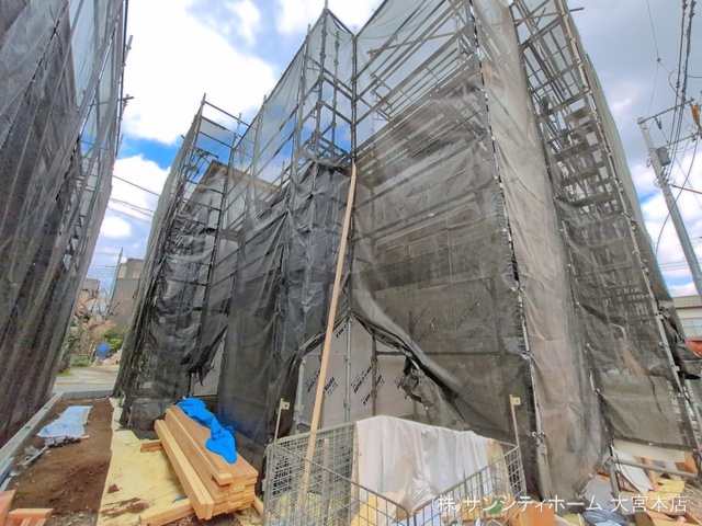 埼玉県さいたま市岩槻区宮町１丁目の新築戸建てシート写真 2026年3月26日撮影