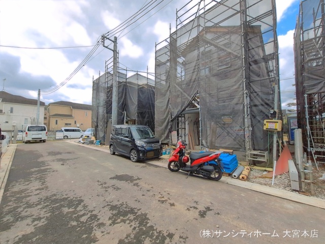 埼玉県さいたま市岩槻区宮町１丁目の新築戸建てシート写真 2026年3月26日撮影