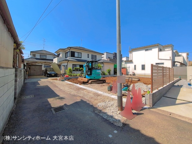 埼玉県さいたま市岩槻区西町4丁目の新築戸建て更地・土地写真 2026年5月14日撮影