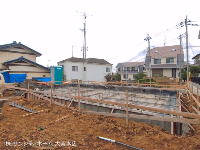新築戸建て さいたま市見沼区大和田町2丁目197番 B号棟 基礎