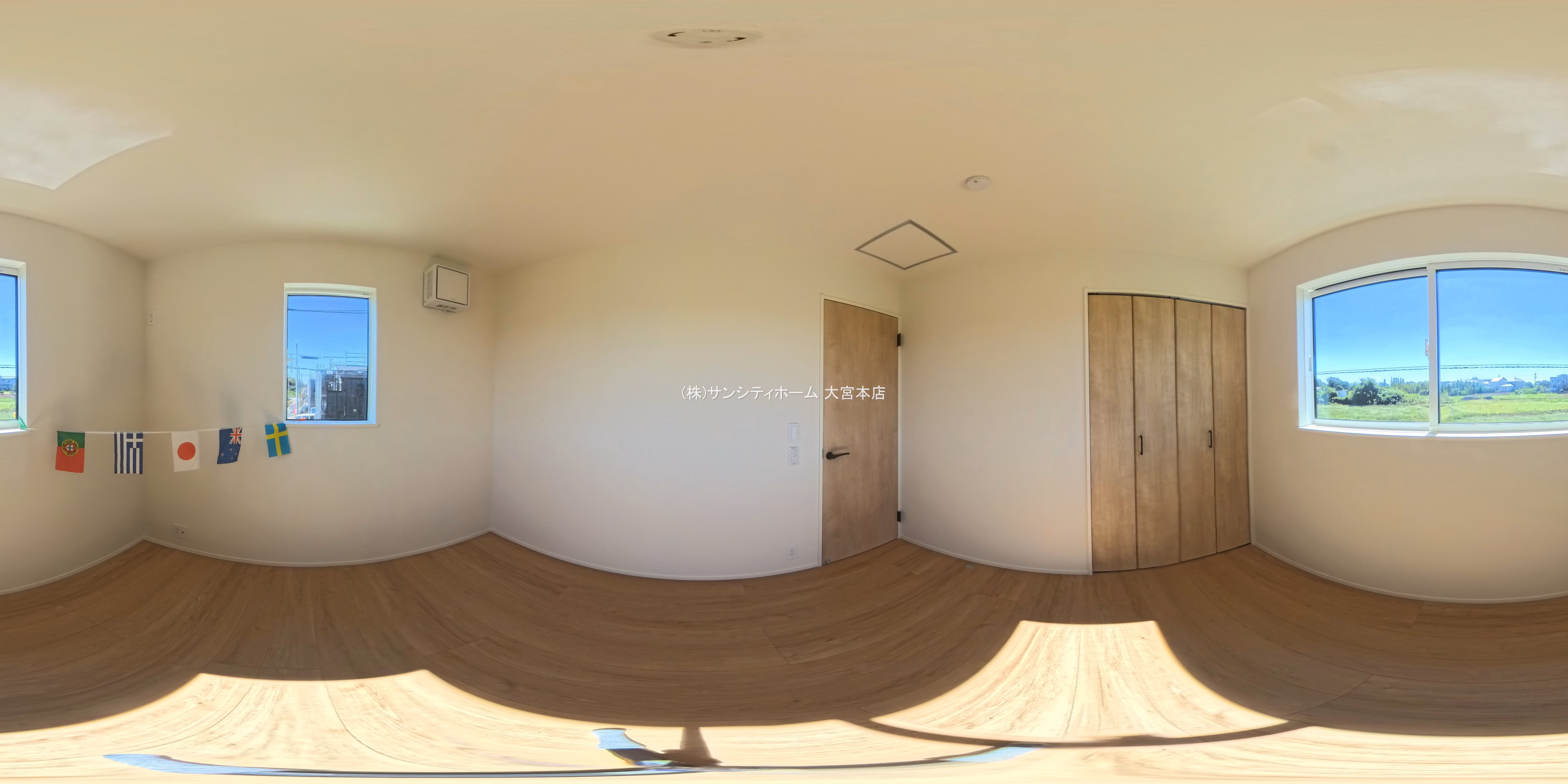 さいたま市岩槻区城南1丁目（戸建）02 パノラマ（居室サブ）